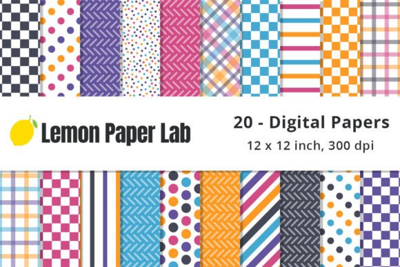 Check Digital Scrapbook Paper: A Versatile Tool for Creative Projects
