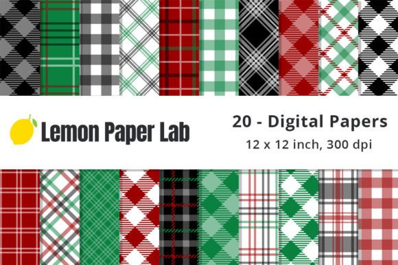 Christmas Plaid Digital Paper Seamless: Strategic Use for Creative and Commercial Projects