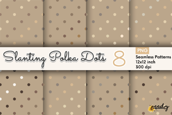 Earth Tone Polka Dots: A Versatile Design for Creative Projects