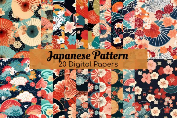 Japanese Style Digital Paper Backgrounds: A Strategic Tool for Creativity and Branding