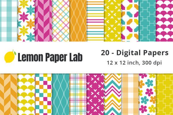 Pink and Orange Digital Papers: Strategic Use for Creative and Commercial Projects