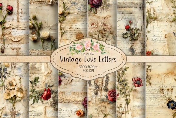 Vintage Parchment Love Letters and the Art of Timeless Design