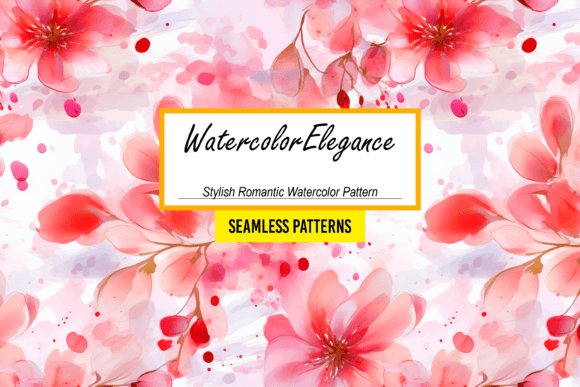 WatercolorElegance Stylish Romantic Art